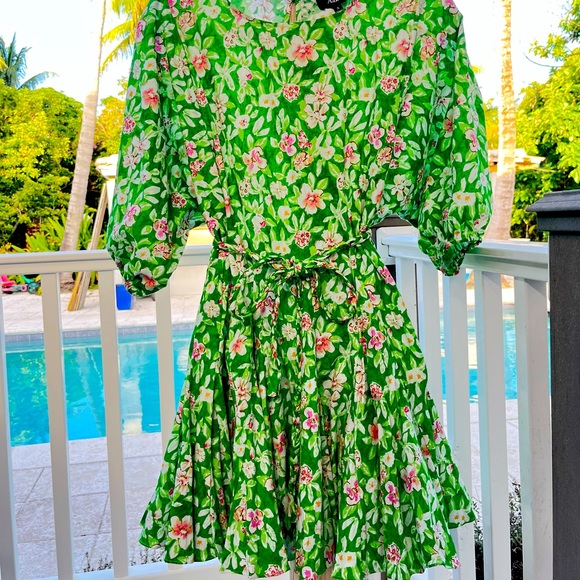 Nature's Glory Green Floral Print - Picture 3 of 8